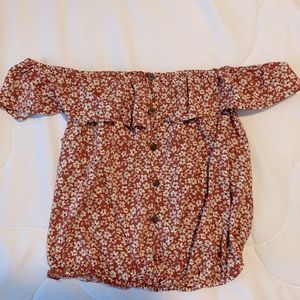 Off the shoulder top